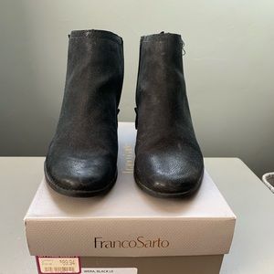 Franco Sarto Black Booties